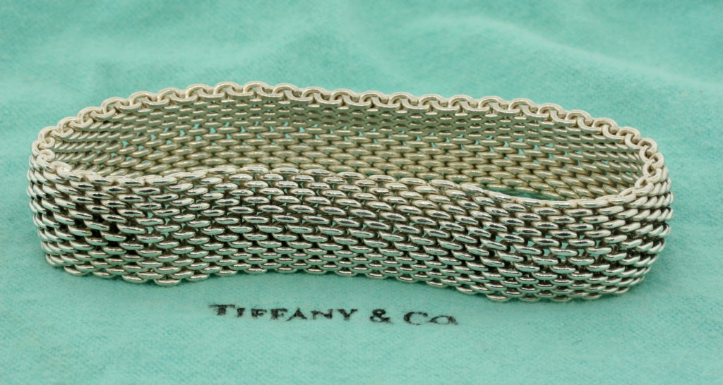 Tiffany & Co. Somerset mesh bracelet Designer Jewelry Collections