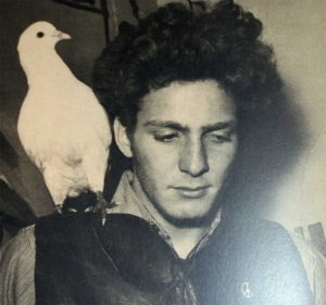 David Yurman with his Pet Pigeon