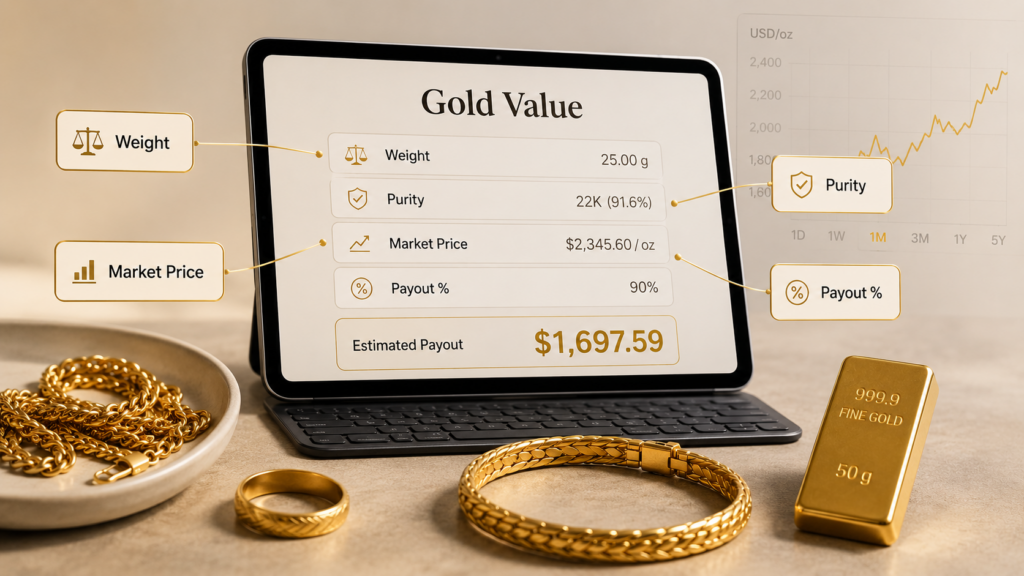 Gold Calculator Helps Sellers Ask Better Questions